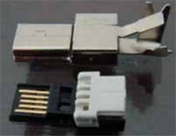 MINI USB 5P/M刺破式