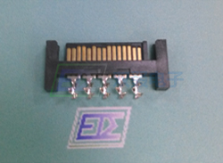 SATA 15P 公座铆线式 180°