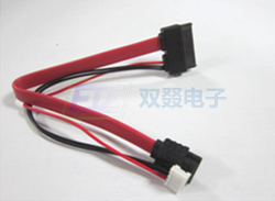SATA7+6P 母头对 SATA 7P +PH2.0 HSG
