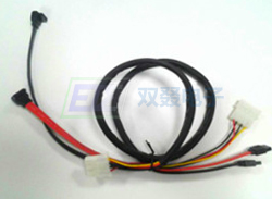 SATA 7P +大四P电源组合线