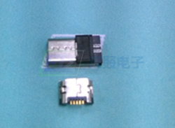 USB-Micro B 线端与板端