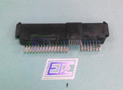 SAS 真29P 母座焊线式 180°